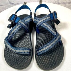 Chacos Kids Unisex J108193 Blue & Gray Sport Sandal Size 5 Eur 36